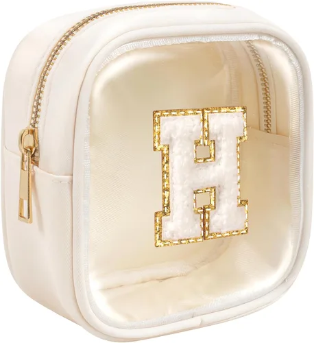 Vista 46 de KOTORA Bolsa de Maquillaje Inicial, Bolsa de Viaje de Artículos de Aseo, Bolsa de Maquillaje Transparente, Bolsas de Cosméticos Organizadoras