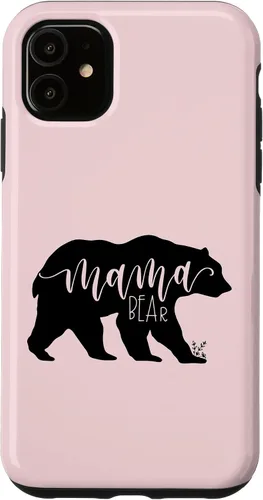 Vista 8 de Mama Bear, funda para teléfono rosa, Momma Bear JLZ043 para iPhone 17