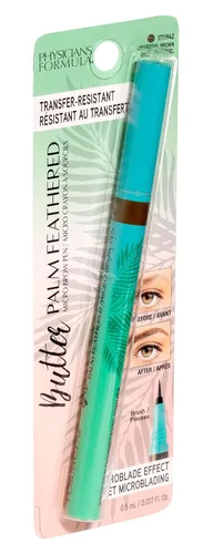 Vista 7 de Maquillaje para cejas de Physicians Formula Butter Palm Feathered Micro Cejas Color Plumas, Marrón Oscuro Universal Marrón