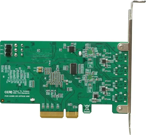 Vista 4 de HighPoint Tecnologías RocketU 1344D PCIe 3.0 x4 4X 10Gb/s Puerto USB 3.2 Controlador