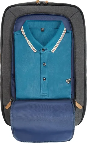 Vista 5 de Travelon Transit Mochila de mano, pizarra, talla única, Pizarra, Mochila de transporte Transit