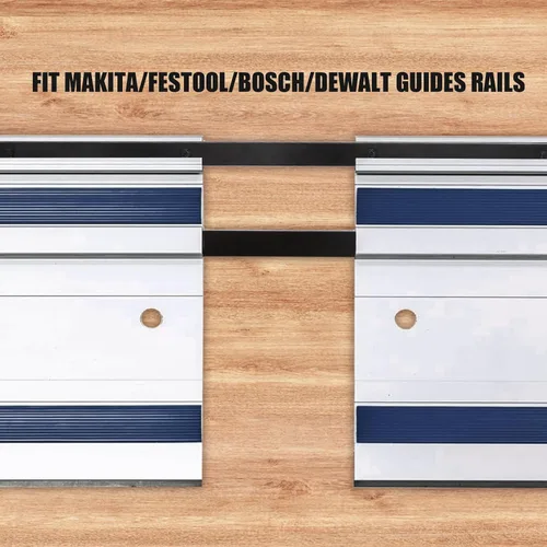 Vista 3 de Kit de conectores de riel de guía, P-20177 para sierra de riel Makita, cortes largos, compatible con accesorios de riel de cortina Festool