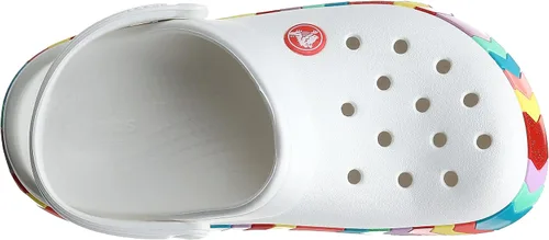 Vista 11 de Crocs Crocband Rainbow Band - Zuecos para niños Arco iris