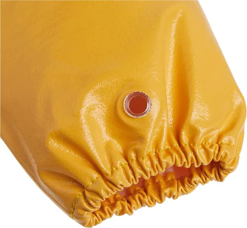 Vista 6 de Guantes de trabajo de manga larga de 26 pulgadas de longitud, de algodón y recubiertos con nitrilo, marca Atlas