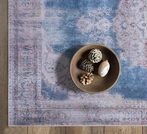 Vista 194 de GLN Rugs Traditional Collection - Alfombra de felpilla lavable a máquina, tradicional lavable, antideslizante, alfombra de felpilla de pelo corto