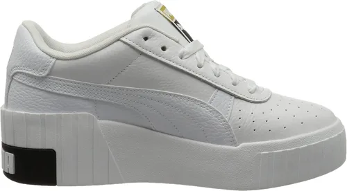 Vista 6 de PUMA Tenis Cali Wedge para mujer, Blanco