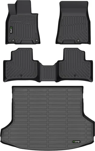 Vista 32 de Alfombrilla de maletero para todo tipo de clima para Mazda CX-30 2020-2025 2026, accesorios de maletero de auto de ajuste personalizado - Negro