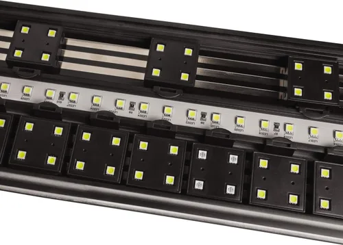 Vista 5 de Marineland Luz LED avanzada totalmente ajustable para acuarios de 75 galones, iluminación personalizable