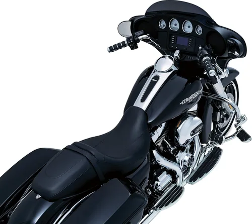 Vista 4 de Kuryakyn Controles de pie de motocicleta 7906: Tableros de pasajeros ISO para motocicletas Harley-Davidson 1986-2019, cromado, 1 par
