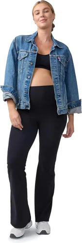 Vista 10 de Ingrid & Isabel Leggings activos de maternidad para todos los días Leggings de maternidad elásticos de apoyo y sobre el vientre Negro
