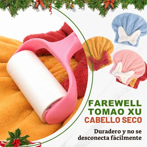 Vista 4 de Toalla de Envoltura de Cabello Superabsorbente para Cabello Húmedo, Nueva Toalla de Microfibra para Cabello 2026, Toallas de Cabello de Secado