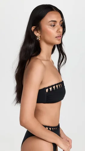 Vista 4 de ViX Traje de baño para mujer Solid Leeza Bandeau Top
