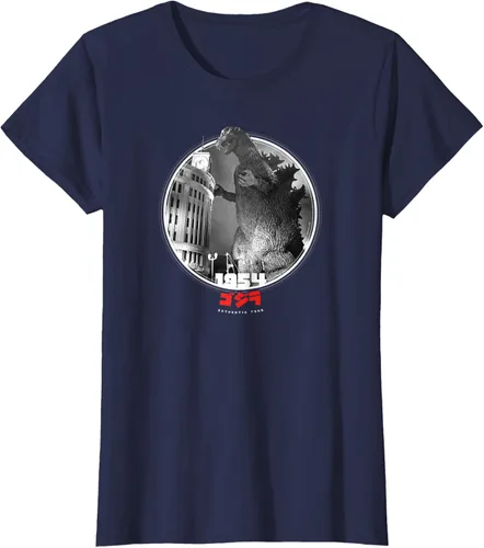 Vista 29 de Godzilla 1954 Icons of Toho - Camiseta pequeña Negro