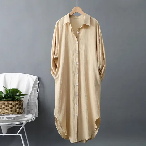 Vista 57 de Long Sleeve Shirts for Women Spring Summer Dressy Casual Button Down Plus Size Tops Office Work Blouses