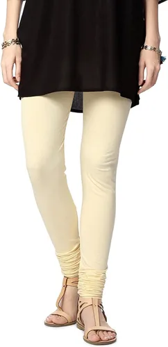 Vista 25 de ladyline Leggings Churidar elásticos de algodón para mujer Extra largos de longitud completa de cintura alta Talla regular y grande Pantalones