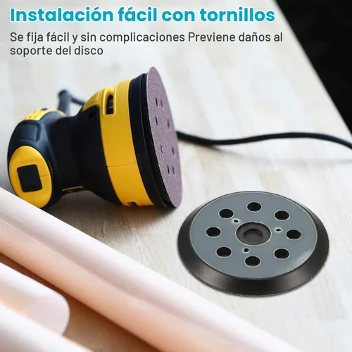 Vista 5 de Almohadilla de repuesto de 5 pulgadas compatible con DeWalt DW4388 DW421