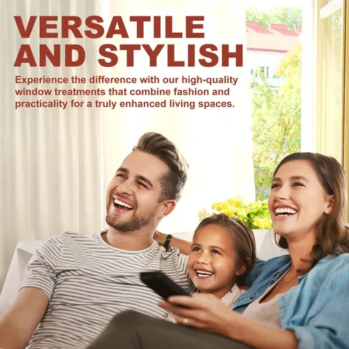 Vista 7 de YHSF Cortinas traslúcidas – Juego de 2 paneles para decoración del hogar – Elegantes cortinas de gasa sólida con bolsillo para barra