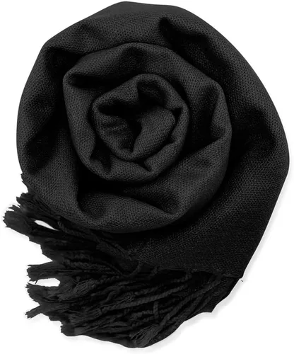 Vista 3 de GEARONIC TM bufanda de invierno de tela suave, de moda, en colores lisos, para mujer.