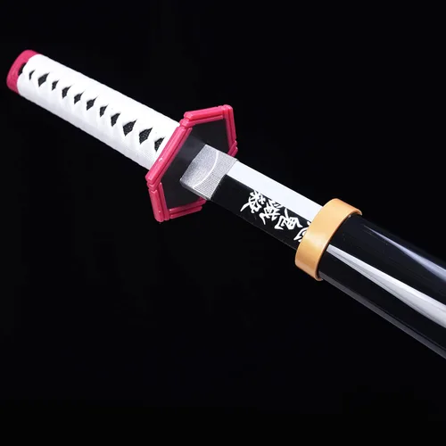 Vista 40 de ziqing Espada para cosplay de Demon Slayer hecha a mano, Katana de 31 pulgadas con múltiples estilos para elegir