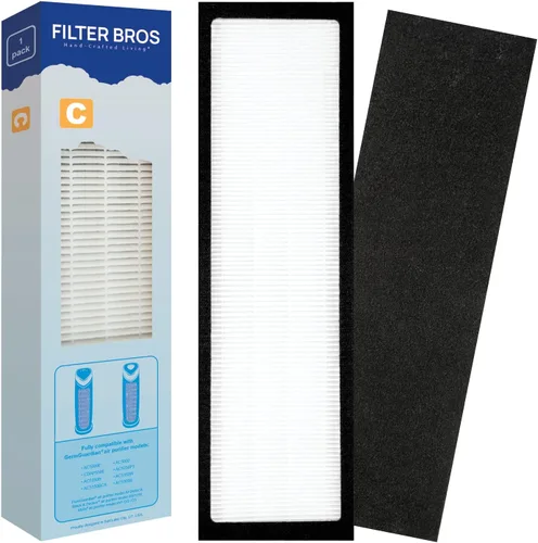 Vista 8 de Filter Bros - Filtro de carbono C 4 unidades de repuesto para GermGuardian FLT28CB4 AC5250PT