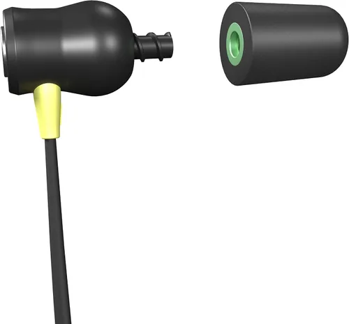 Vista 9 de ISOtunes Protección auditiva Bluetooth Xtra 2.0, auriculares de trabajo negro y amarillo