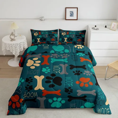 Vista 34 de Erosebridal Juego de ropa de cama individual para niñas, juego de edredón de juegos para niños, juego de cama de juegos para niños, color naranja
