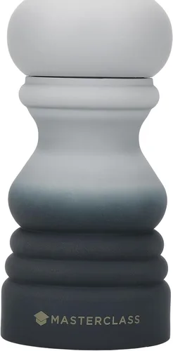 Vista 5 de MasterClass - Molinillo de pimienta o molinillo de sal con tapa intercambiable, plástico, color gris degradado, 4.7 in