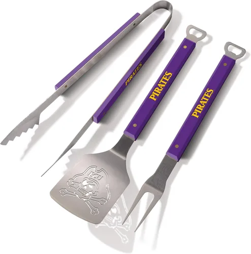 Vista 16 de YouTheFan NCAA Spirit Series - Juego de barbacoa de 3 piezas