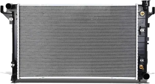Vista 9 de DNA Motoring CU13129 Refrigeración del motor del radiador de aluminio de 1 fila compatible con modelos 09-18 Ram 1500/2500/3500 AT, 55056858AC