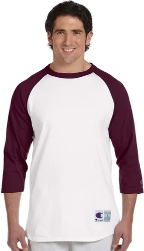 Vista 2 de Champion Camiseta de béisbol raglán para hombre