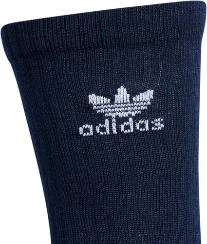 Vista 3 de adidas Originals Trefoil Cushioned Crew Socks (3-Pair)