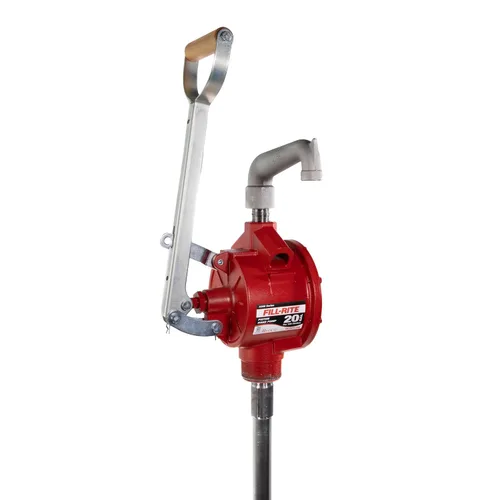 Vista 3 de Fill-Rite 5200F1790 Boquilla con pico utilizada con bombas manuales de las series 100 y 5200, roscas NPT, negro