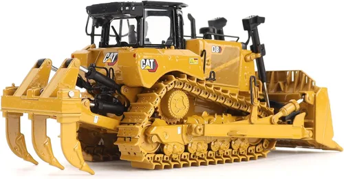 Vista 21 de Caterpillar D3 Bulldozer 1:50 - Modelos High Line de Diecast Masters