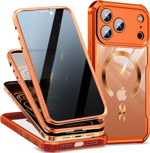 Vista 29 de [Bucle de CD + protector de pantalla de privacidad] Funda magnética para iPhone 7/8/SE 2020/SE3, [protección contra caídas de grado militar]