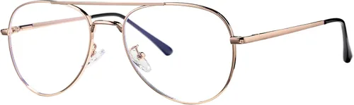 Vista 4 de COASION Blue Light Blocking Glasses for Women Men Full Rim Aviator Screen Filter Eyeglasses Frames Clear Lens