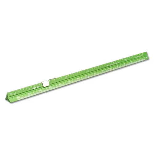 Vista 59 de Alumicolor Regla Métrica de Bolsillo para Arquitecto de Aluminio, 15CM, Negro