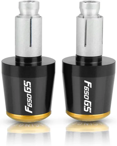 Vista 5 de Accesorios de motocicleta 7/8 "0.866 in manillar empuñaduras manillar tapa de extremo para BMW F650GS F 650 GS 2000-2005 2001 2002 2003 2004