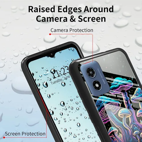 Vista 109 de Funda para Motorola Moto G Stylus 5G 2021 de vidrio templado, funda negra con diseño de mujer negra africana para mujeres y hombres, antiarañazos, a