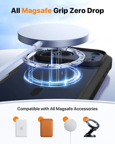 Vista 192 de DIACLARA - Funda transparente compatible con iPhone XR 6.1 pulgadas 2018