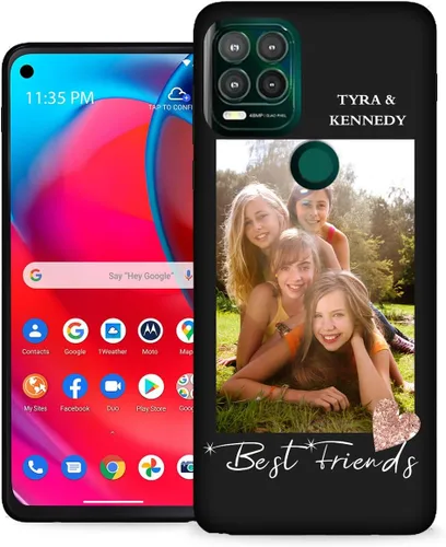 Vista 34 de Funda personalizada para Motorola Moto G Stylus 5G con nombre de foto y texto – GStylus 5G personalizada para teléfono móvil/smartphone/teléfono