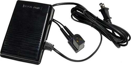 Vista 3 de HimaPro Pedal de control de pie y cable de alimentación para máquinas de coser nacionales e importadas - Control de velocidad variable (979314-031)