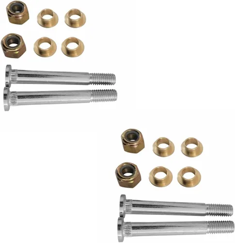 Vista 2 de Kit de 2 pines de bisagra de puerta y buje delantero para Nissan Frontier 1998-2004 Np300 2009-2018 38476