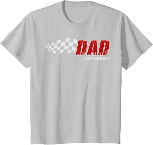 Vista 29 de Dad Pit Crew Race Car Birthday Family Matching Pit Crew Camiseta Pit Crew