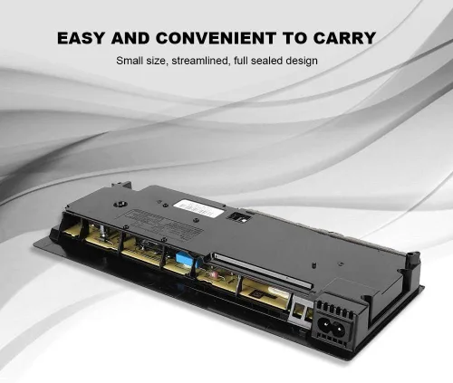 Vista 4 de Fuente de alimentación para Sony PS4, -160FR Fuente de alimentación portátil Reemplazo para PS4 Slim 2200 Modelo, -160FR Unidad de fuente