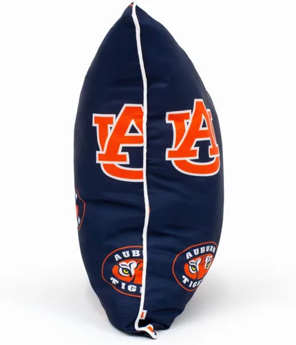 Vista 3 de College Covers Everything Comfy Auburn Tigers - Almohada decorativa de 16 x 16 pulgadas, incluye 2 almohadas