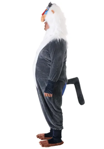 Vista 3 de Disfraz de Rafiki de The Lion King para hombre talla grande Disney Multicolor
