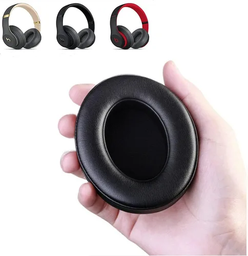 Vista 4 de Studio 3.0 - Almohadillas de repuesto para auriculares Studio 2.0, compatible con Beats by Dr.Dre Studio 2 con cable/inalámbrico y auriculares
