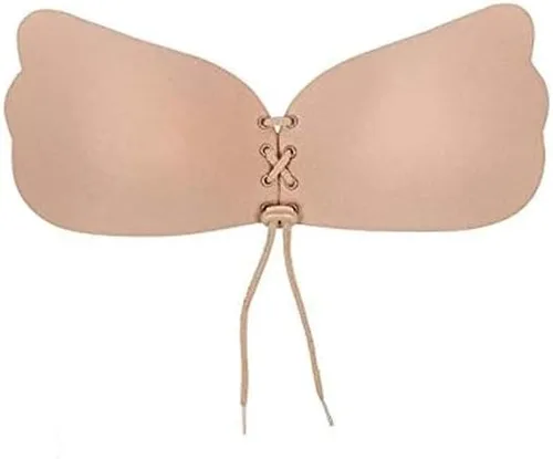Vista 2 de Kiss Bra - Sujetador adhesivo de silicona sin tirantes para mujer, multicolor, Fresh