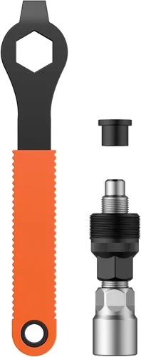 Vista 8 de Pawfly Kit de extractor de manivela de bicicleta, herramienta de extracción de manivela para cónica cuadrada, Shimano Octalink y brazos de manivela