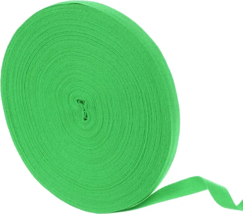 Vista 94 de uxcell Cinta de sarga de algodón de 50 yardas, cinta de espiga de 3/8 pulgadas para coser ropa, manualidades (azul)